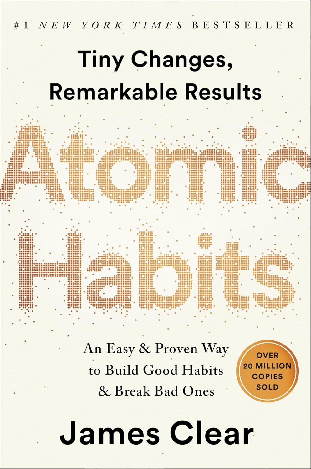 Atomic Habits book cover image