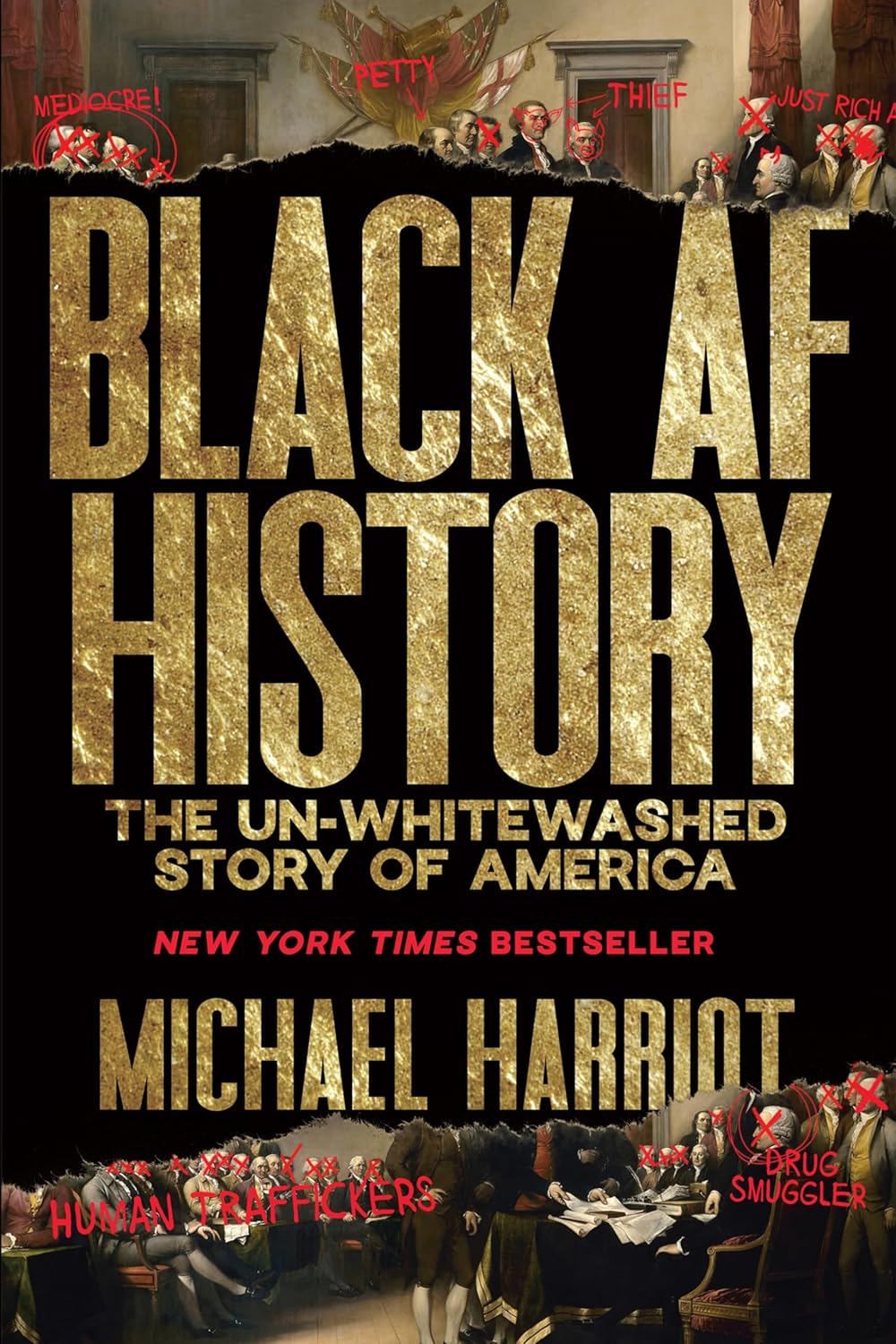 Black AF History: The Un-Whitewashed Story of America book cover image