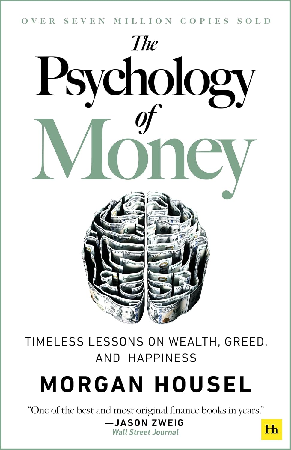The Psychology of Money: Timeless lessons on wealth, greed, and happiness book cover image