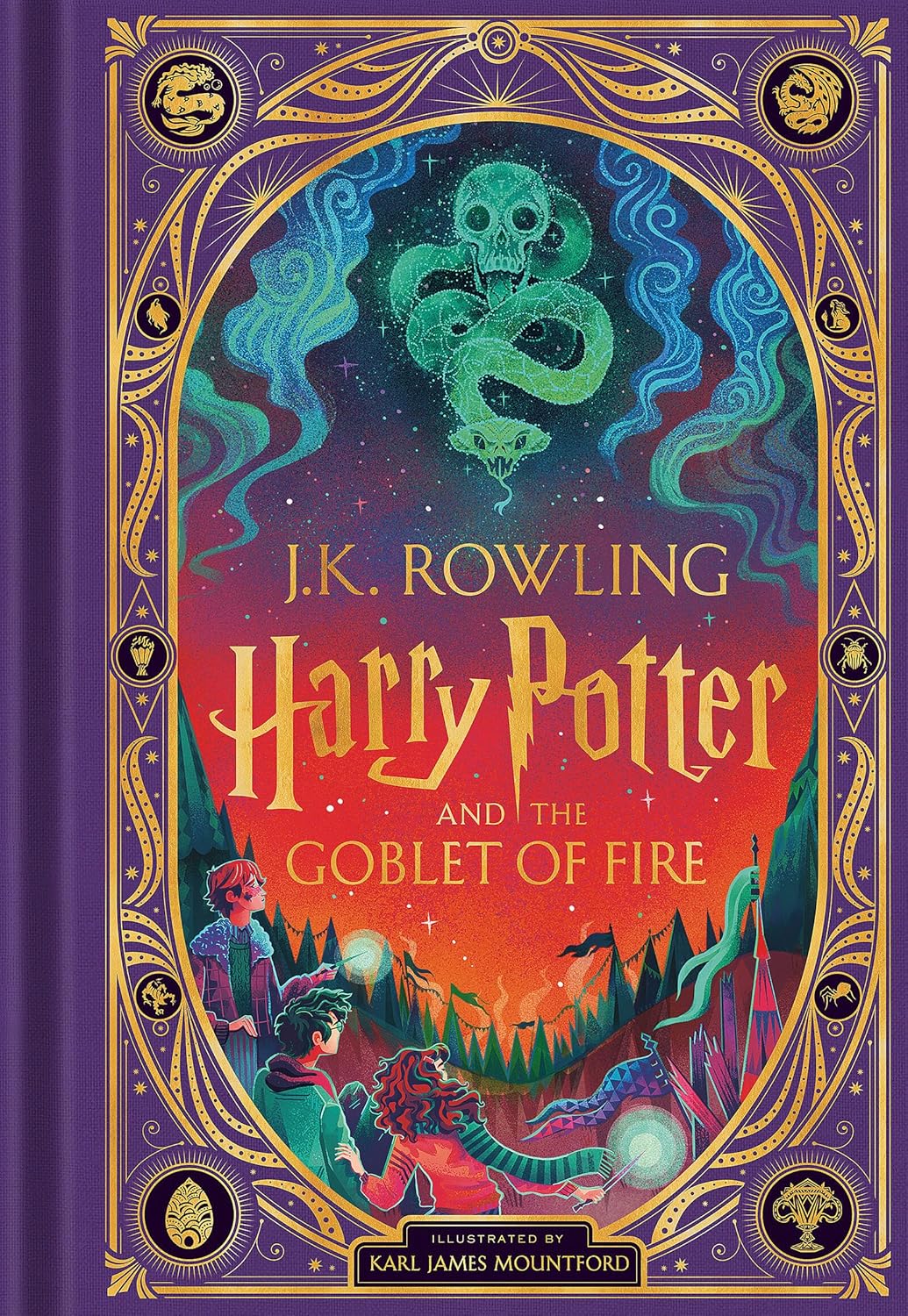 Harry Potter and the Goblet of Fire (Interactive Illustrated Edition) book cover image